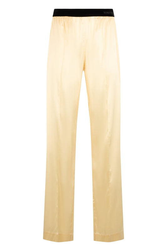 Stretch Satin Trousers RTW