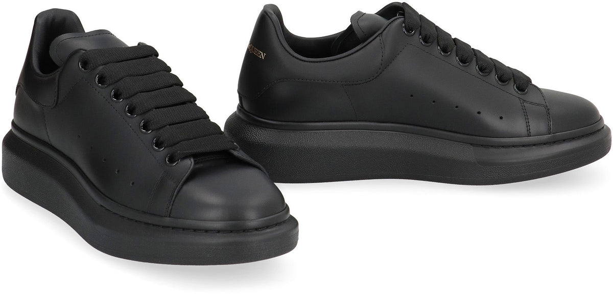 Leather chunky sneakers SHOES