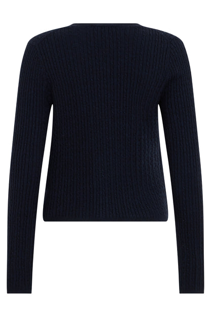Cropped cardigan with buttons RTW
