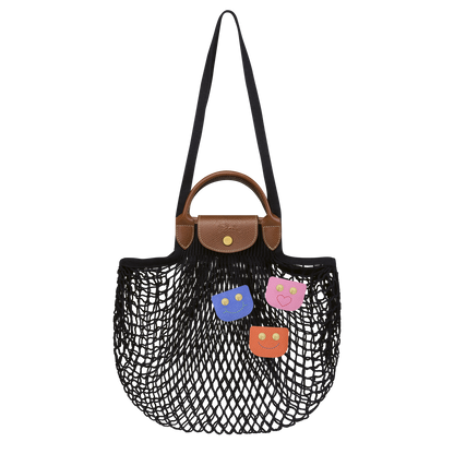 Longchamp Le Pliage Filet mesh-knit bag