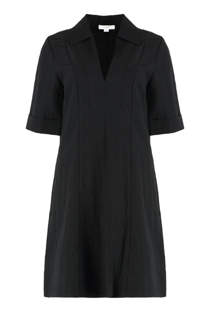 Black short-sleeved dress RTW