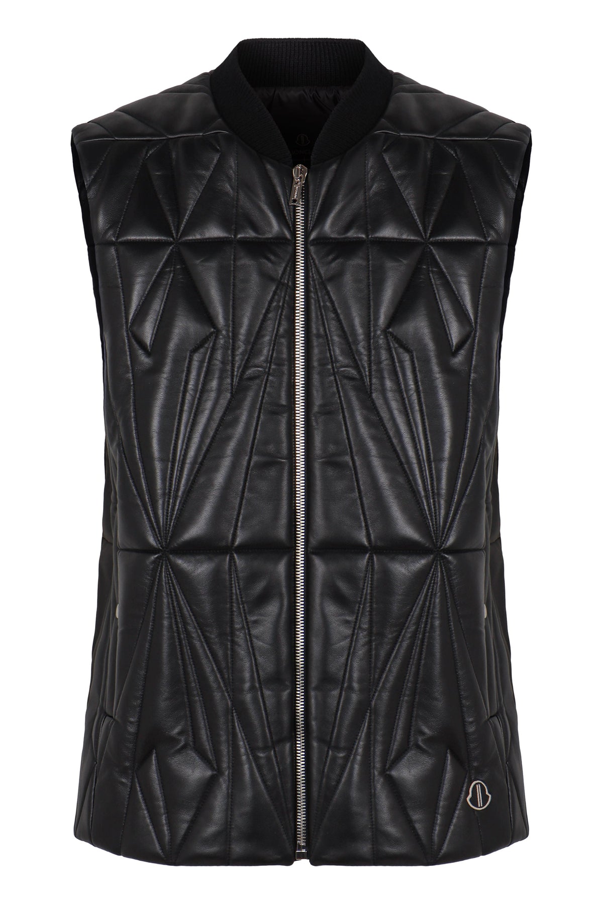 Moncler + Rick Owens - Geocamo leather gilet RTW