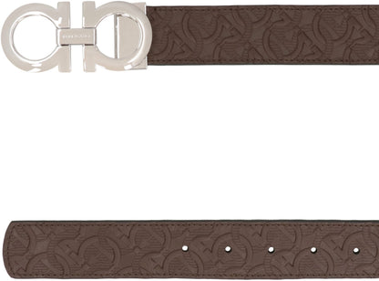 Gancini reversible leather belt ACC