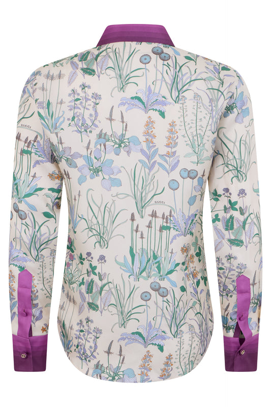 Floral silk shirt RTW