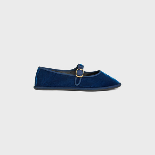 Celine Velvety mary jane ballerina 05