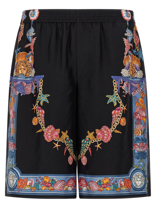 'Coral Theatre' print bermuda shorts Bermuda, short