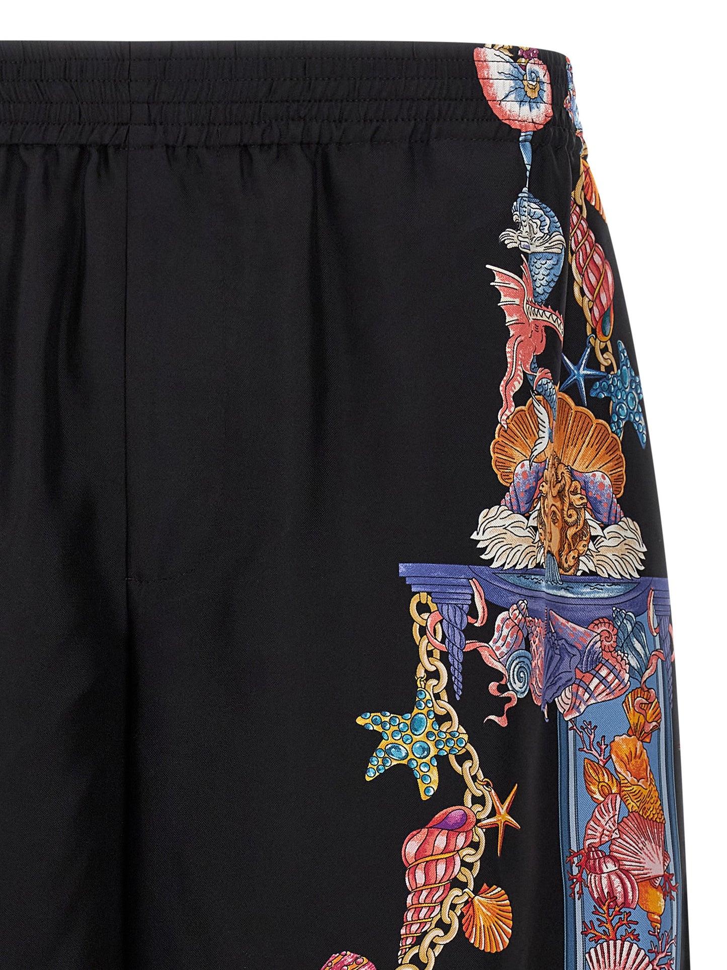 'Coral Theatre' print bermuda shorts Bermuda, short