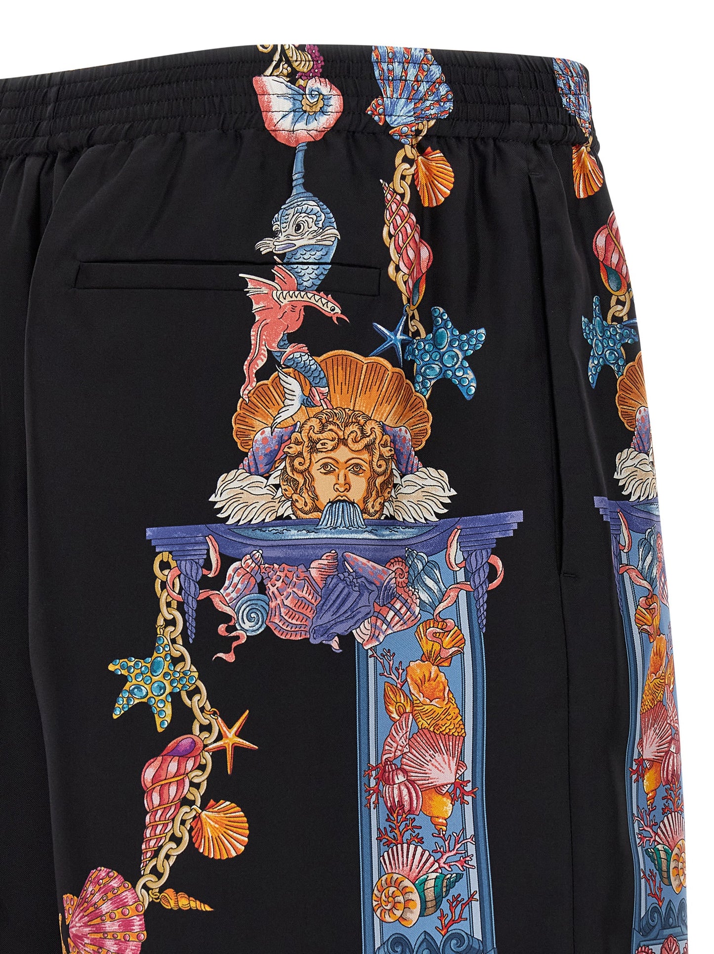 'Coral Theatre' print bermuda shorts Bermuda, short