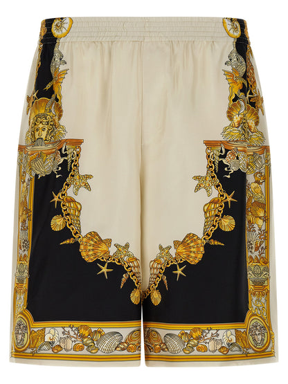 'Coral Theatre' print bermuda shorts Bermuda, short