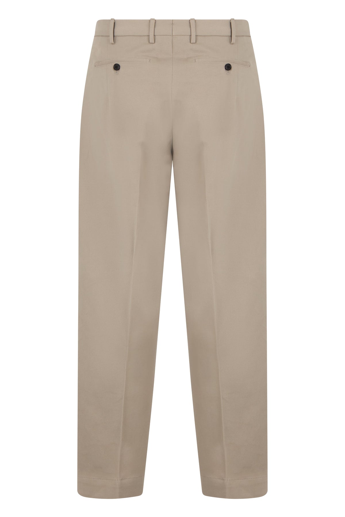 Cotton trousers with pleats RTW