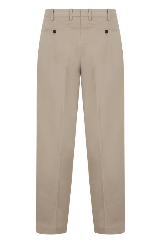 Cotton trousers with pleats RTW