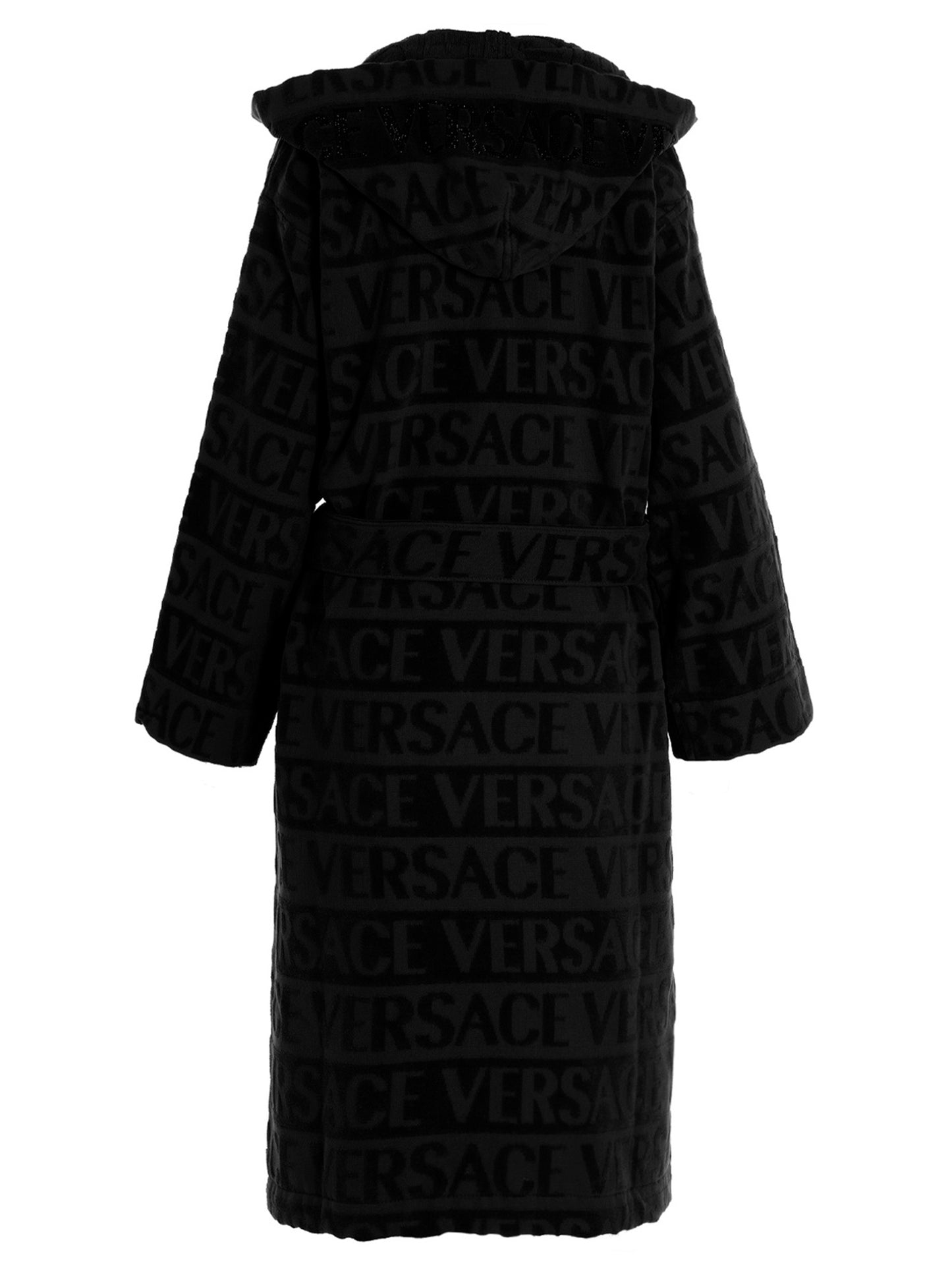 Sequin logo bathrobe Towels