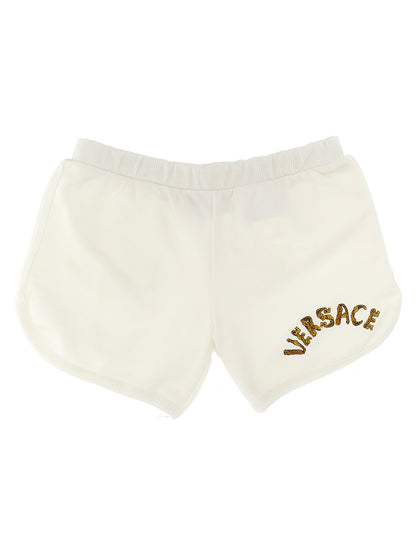 La Vacanza logo embroidery capsule shorts Bermuda, short