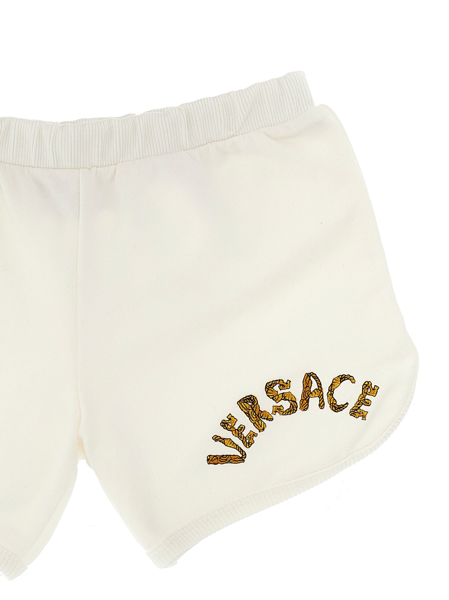 La Vacanza logo embroidery capsule shorts Bermuda, short