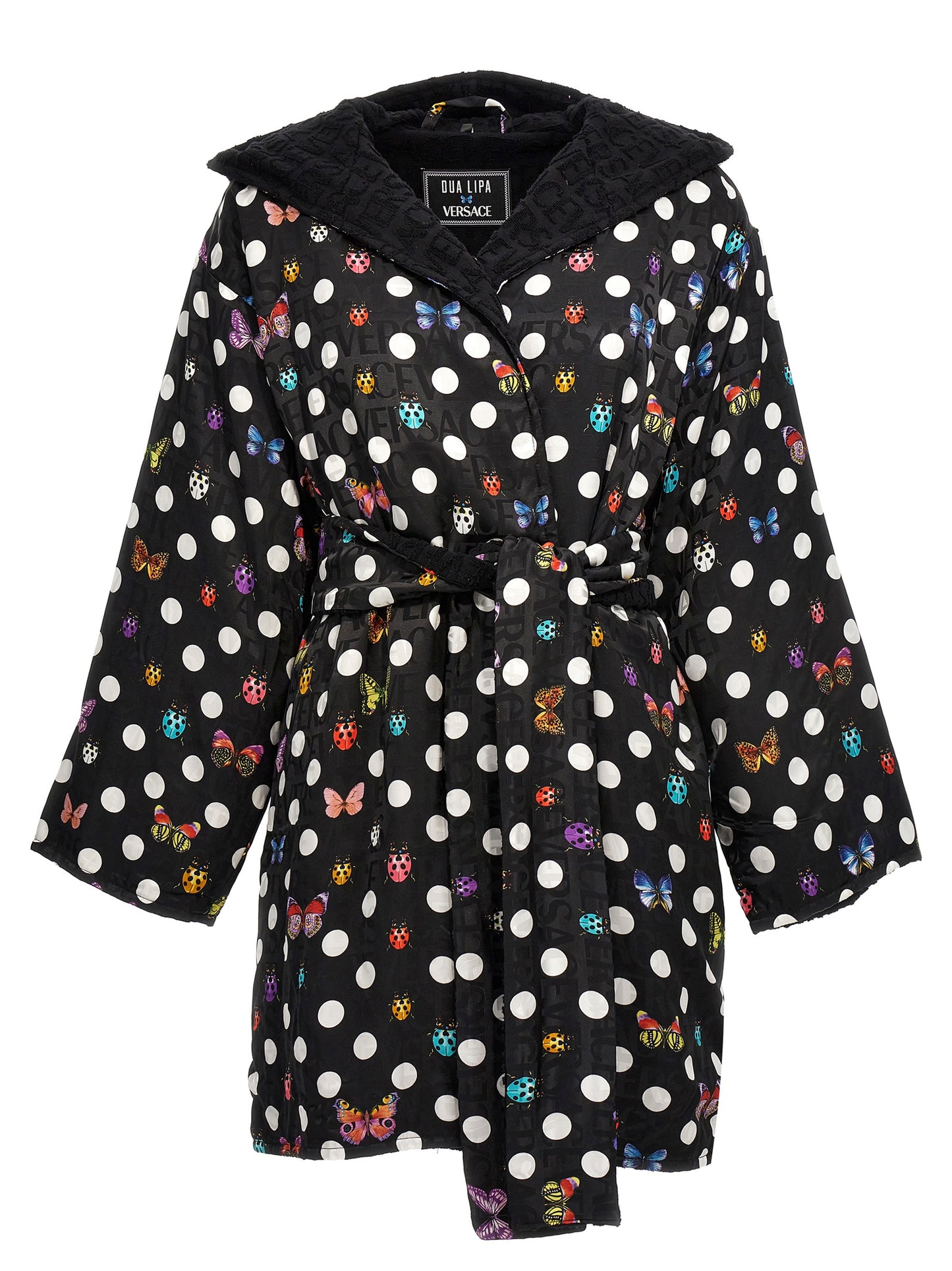 'Heritage Butterflies & Ladybugs Polka' bathrobe Towels