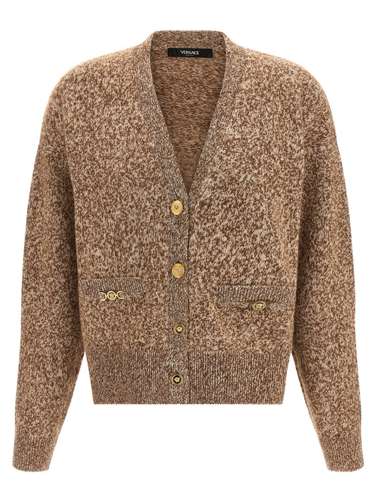 'Medusa '95' button cardigan Sweater, cardigans