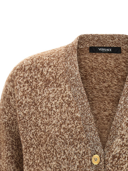'Medusa '95' button cardigan Sweater, cardigans