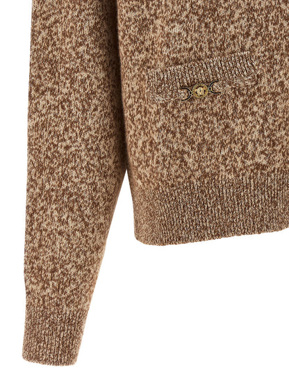 'Medusa '95' button cardigan Sweater, cardigans