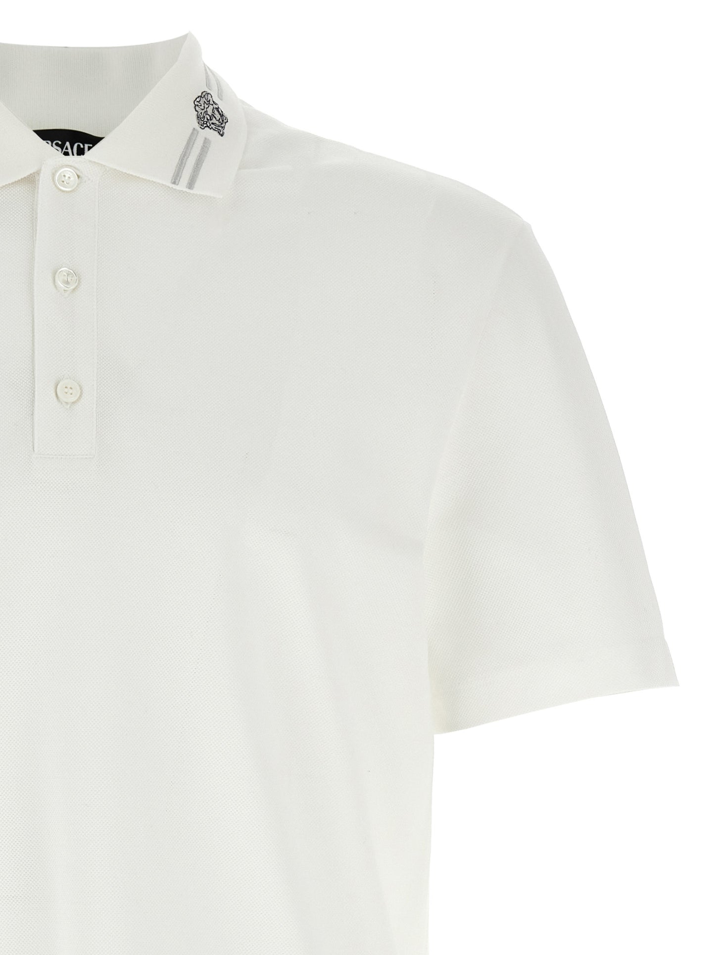 'Medusa embroidery' polo shirt Polo