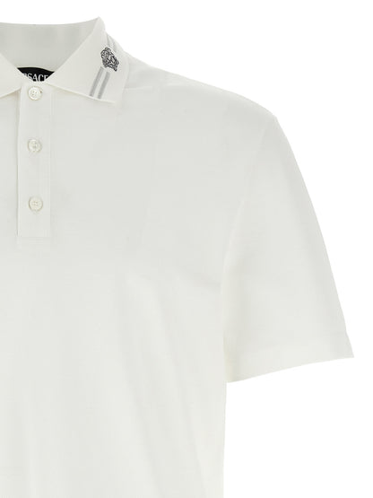'Medusa embroidery' polo shirt Polo