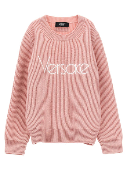 Logo embroidery sweater Sweater, cardigans