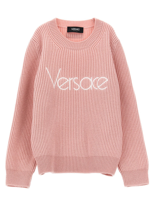 Logo embroidery sweater Sweater, cardigans