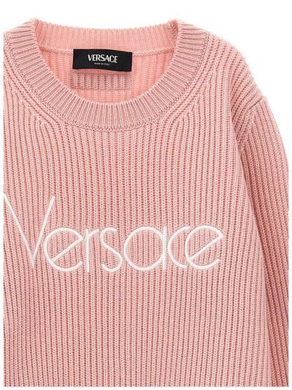 Logo embroidery sweater Sweater, cardigans