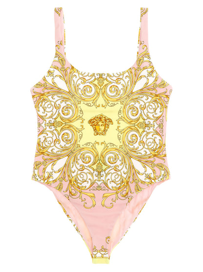 'Spring Barocco' one-piece swimsuit Beachwear
