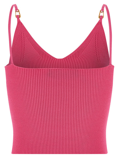 'Safety pin' top Tops