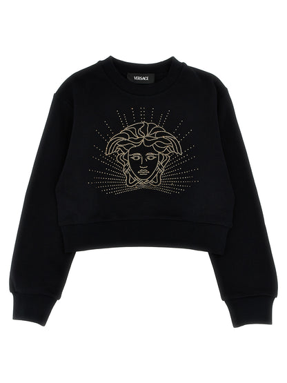 'Medusa' rhinestone sweatshirt Sweatshirt