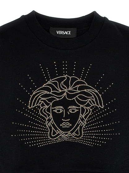 'Medusa' rhinestone sweatshirt Sweatshirt