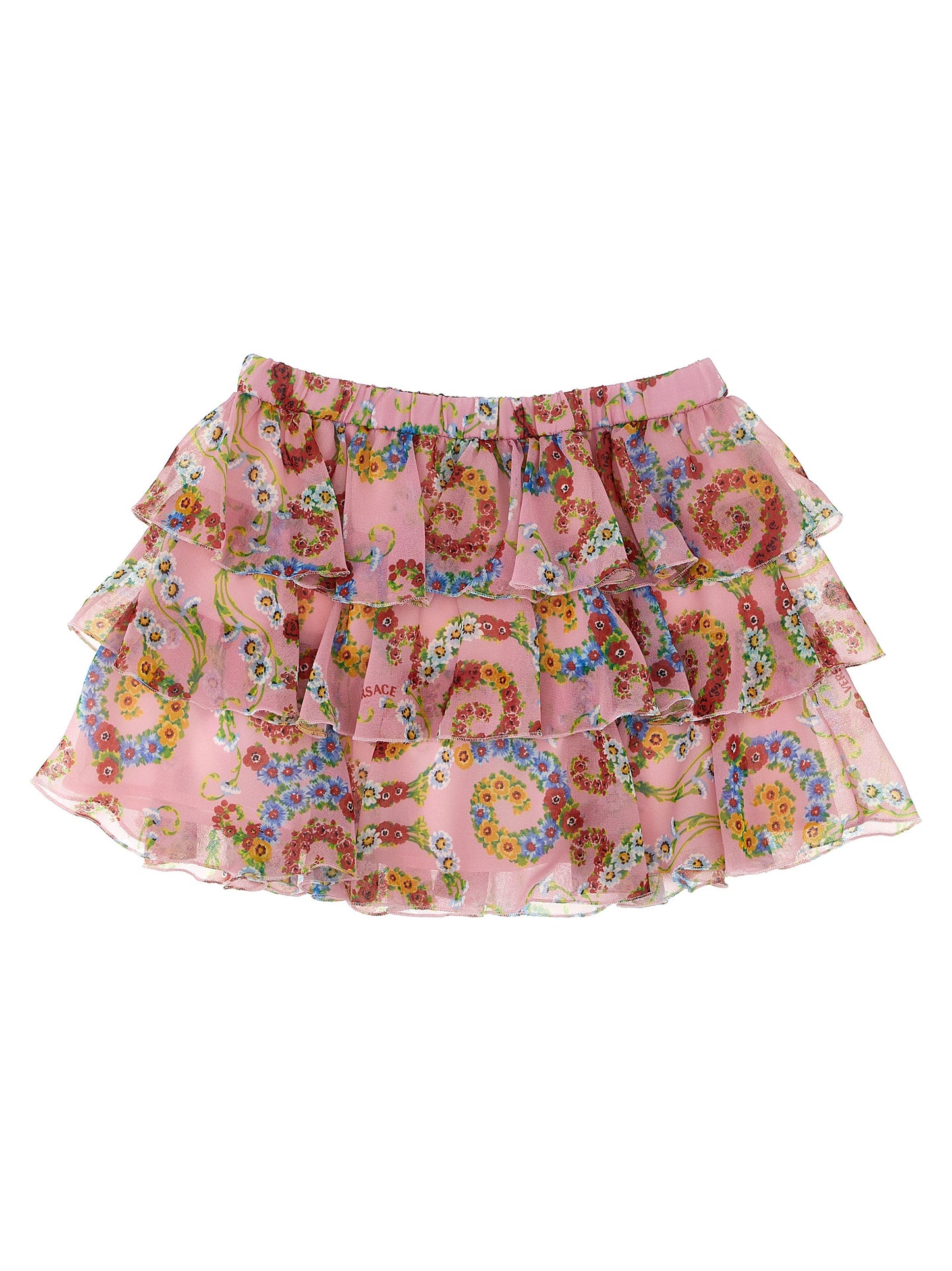 'Geo Poly Barocco Flower' skirt Skirts