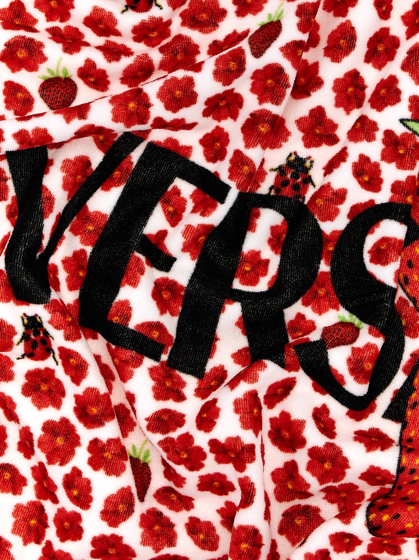 Beach towel 'Strawberry Garden' Beach