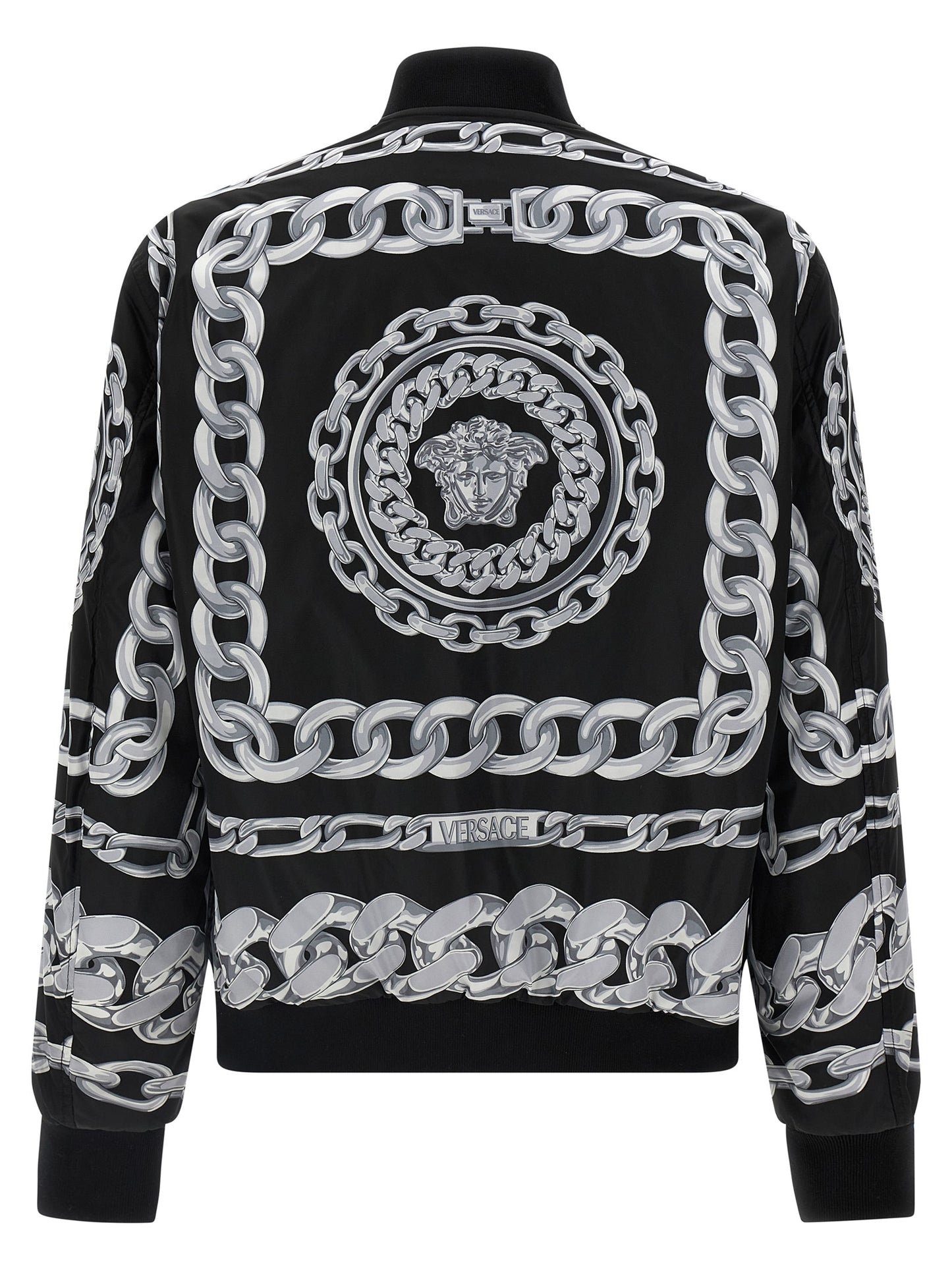 'Medusa Chains' reversible bomber jacket Casual jackets, parka