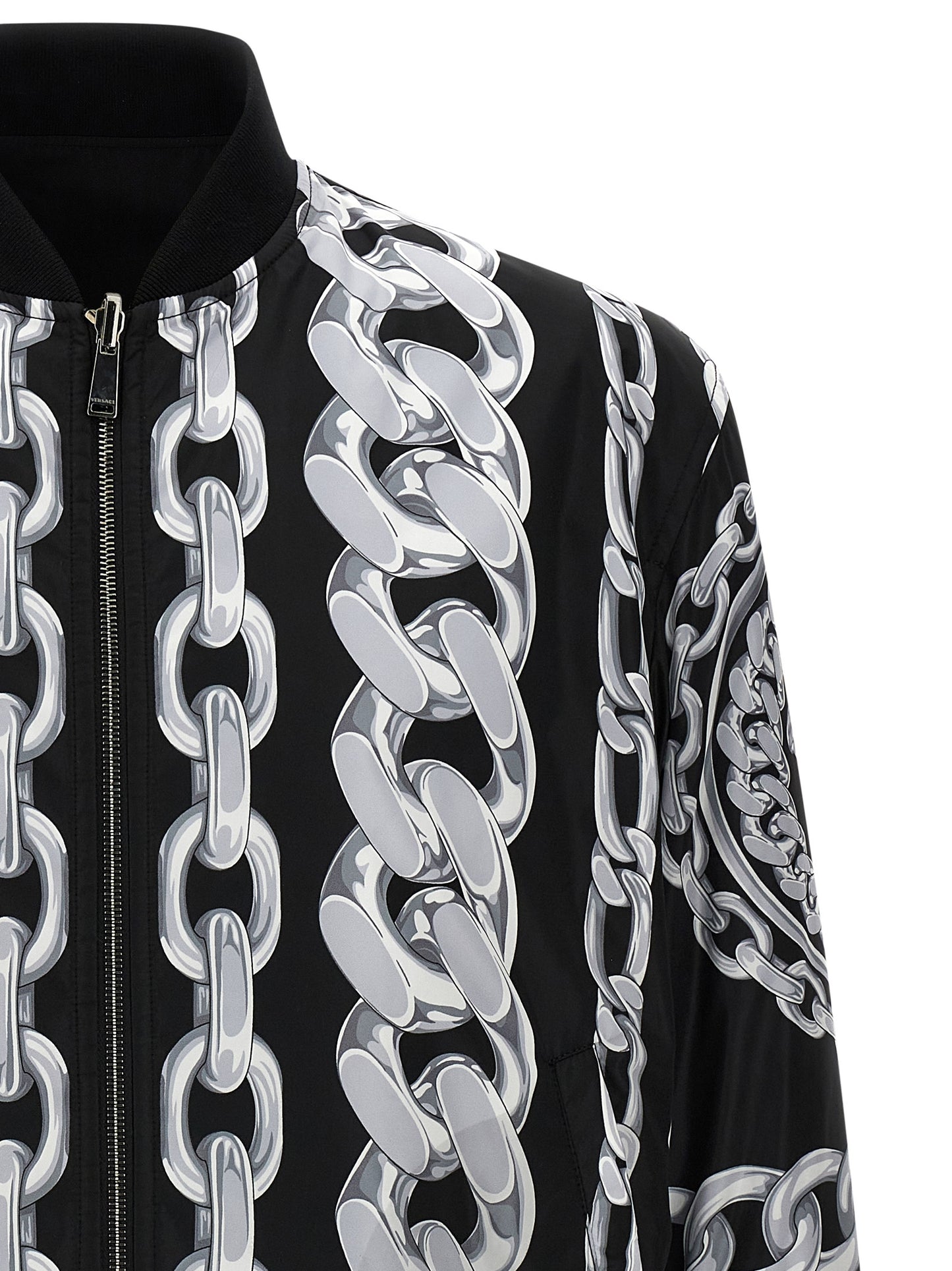 'Medusa Chains' reversible bomber jacket Casual jackets, parka