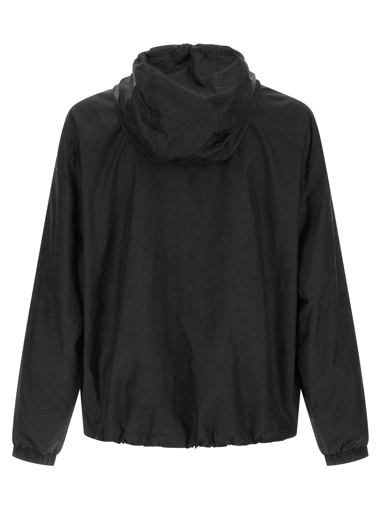 'Barocco' jacquard windbreaker Down jacket, Parka, Casual jackets