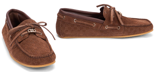 Boat shoes for women in suede SHOES