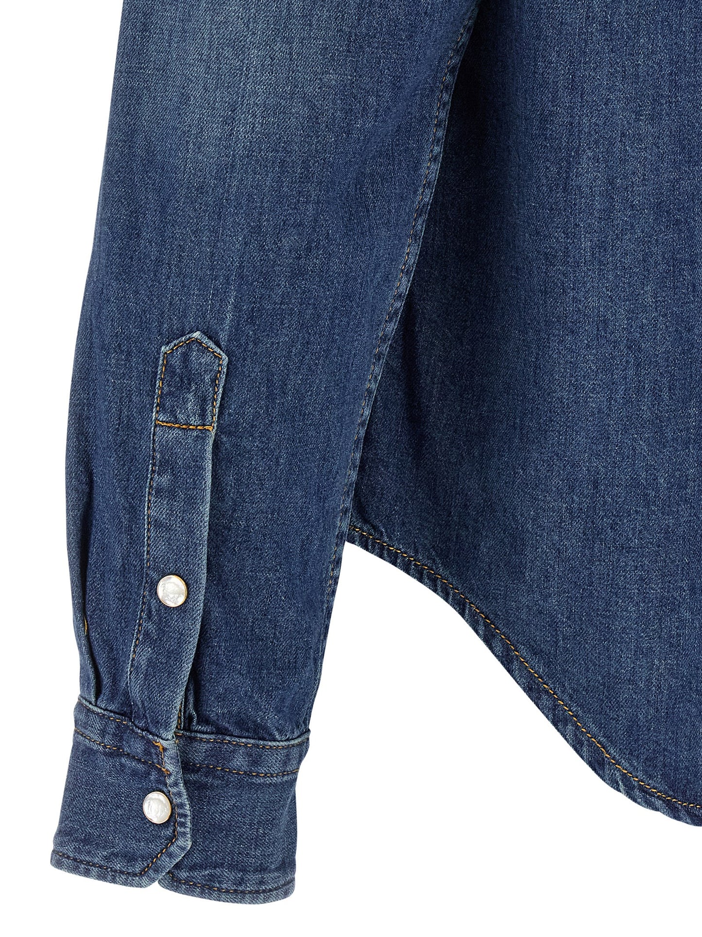 'Medusa' patch shirt Shirt, blouse
