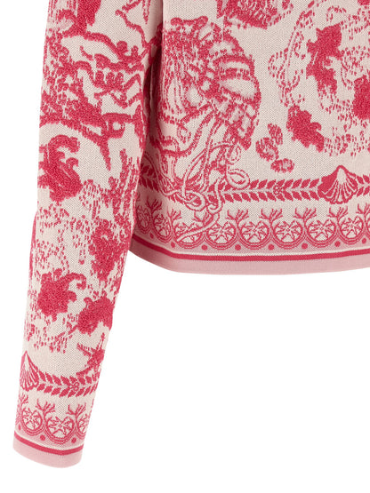 'Underwater Barocco' cardigan Sweater, cardigans
