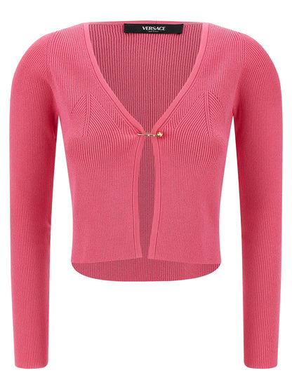 'Safety Pin' cardigan Sweater, cardigans