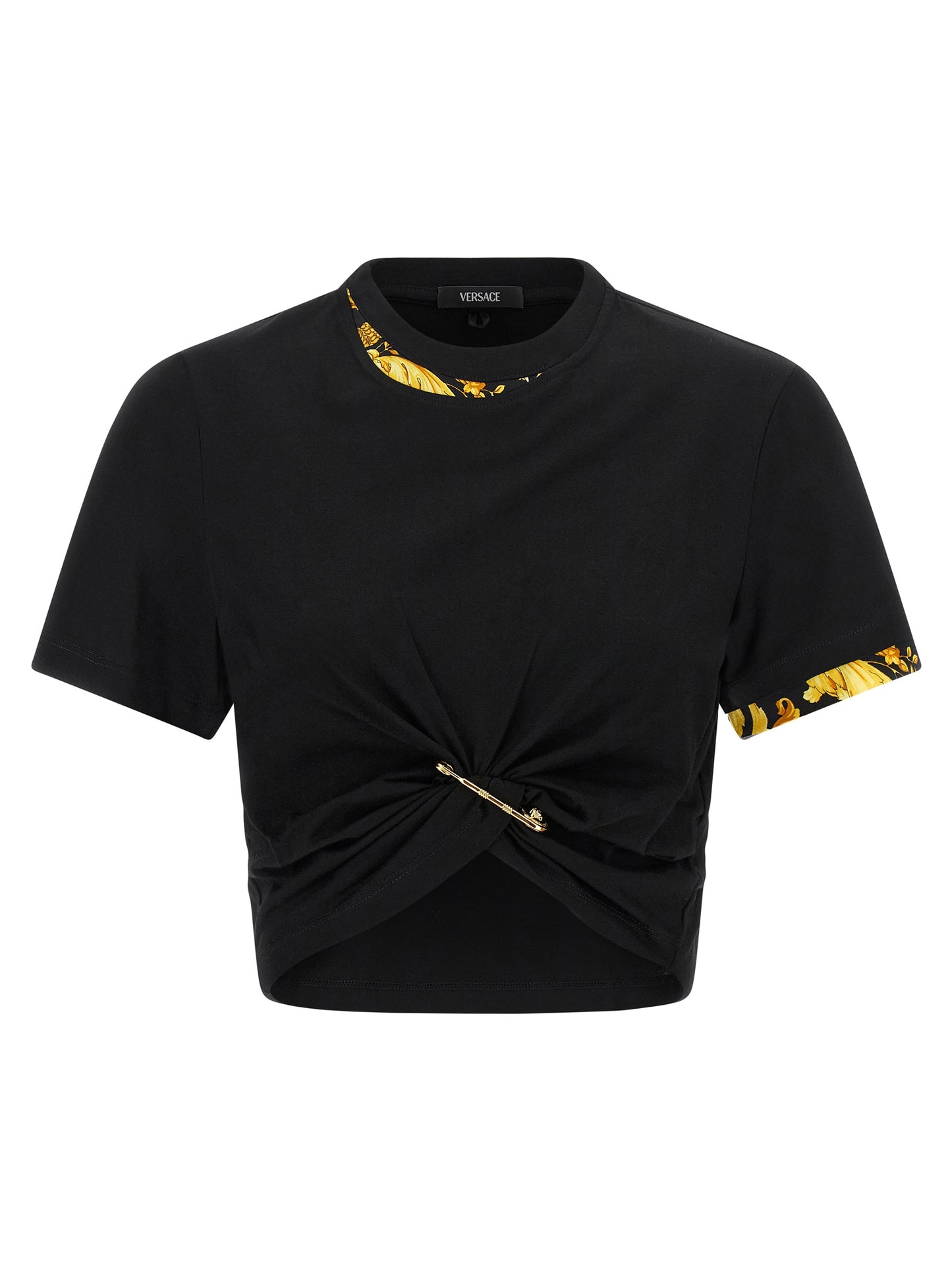 'Barocco' double layer T-shirt T-shirt