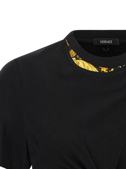 'Barocco' double layer T-shirt T-shirt