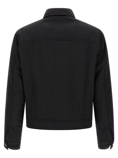 'Medusa' button jacket Down jacket, Parka, Casual jackets