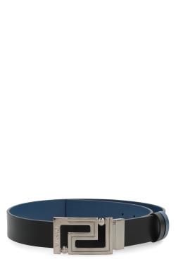 Versace Greek reversible leather belt