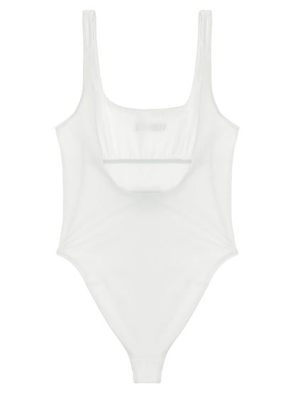 'Versace Logo' one-piece swimsuit Beachwear