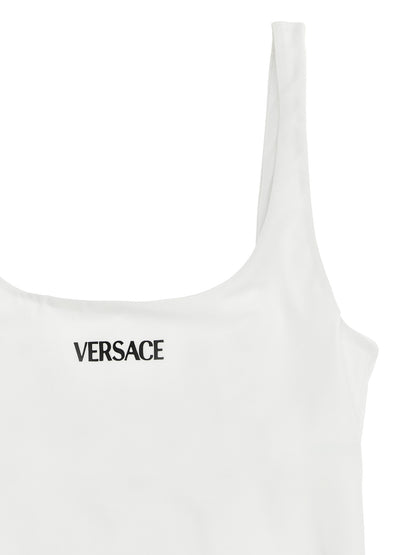 'Versace Logo' one-piece swimsuit Beachwear
