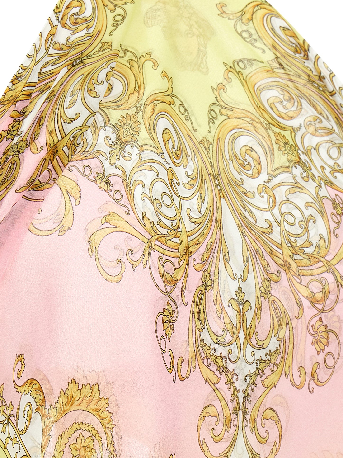 'Spring Barocco' scarf top Beachwear