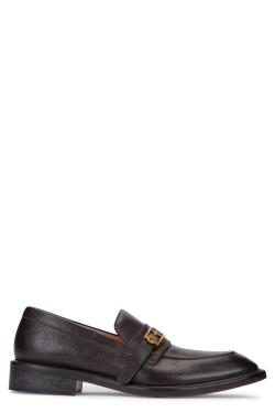 Versace First loafers in leather
