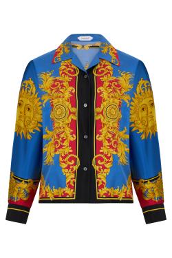 Versace Silk shirt with print
