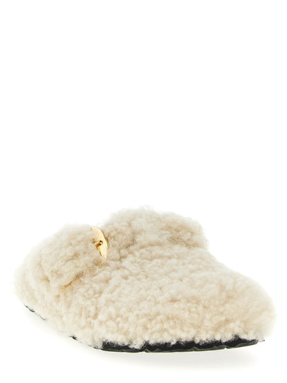 'Boston Big Buckle' sabots Flat shoes